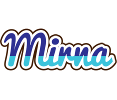 Mirna raining logo