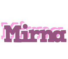 Mirna relaxing logo