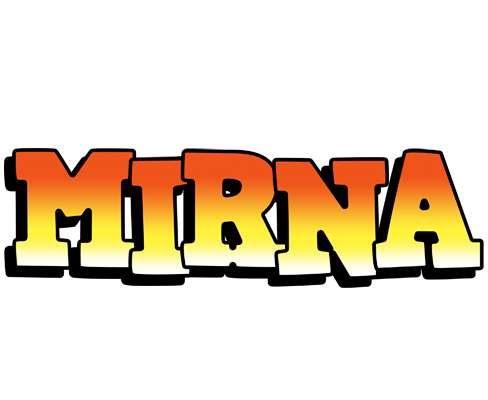 Mirna sunset logo