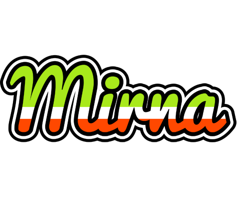 Mirna superfun logo