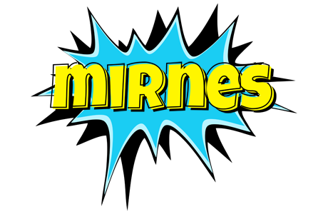 Mirnes amazing logo