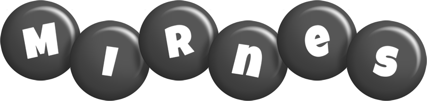 Mirnes candy-black logo