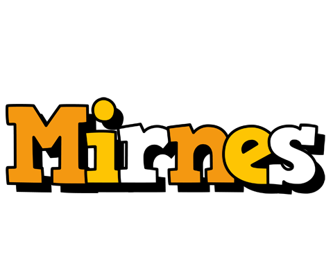 Mirnes cartoon logo
