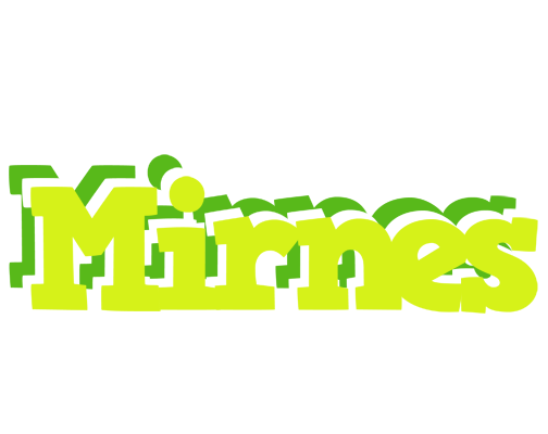 Mirnes citrus logo