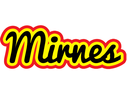 Mirnes flaming logo