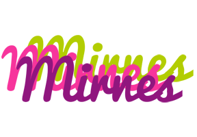Mirnes flowers logo