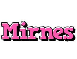 Mirnes girlish logo