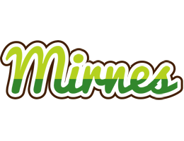 Mirnes golfing logo