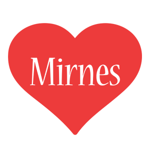 Mirnes love logo