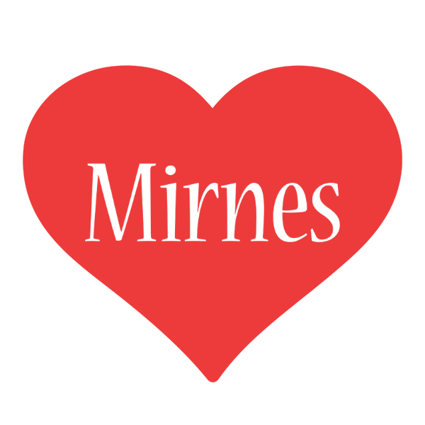 Mirnes love logo