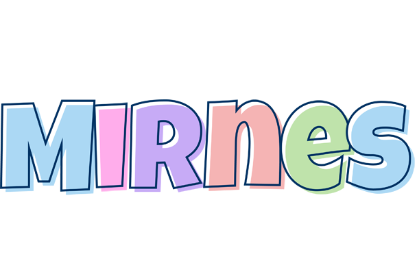 Mirnes pastel logo