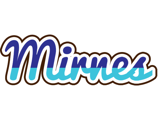 Mirnes raining logo