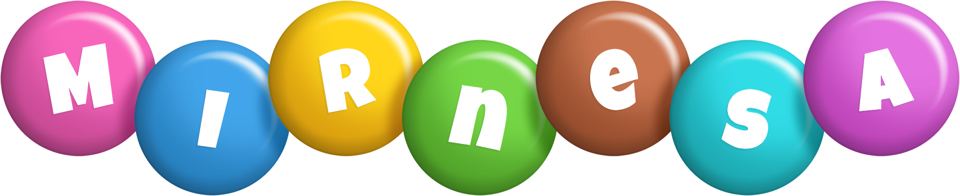 Mirnesa candy logo