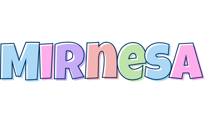 Mirnesa pastel logo