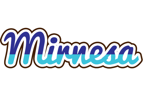 Mirnesa raining logo