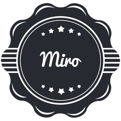 Miro badge logo
