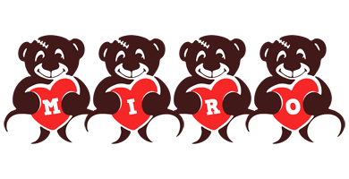 Miro bear logo