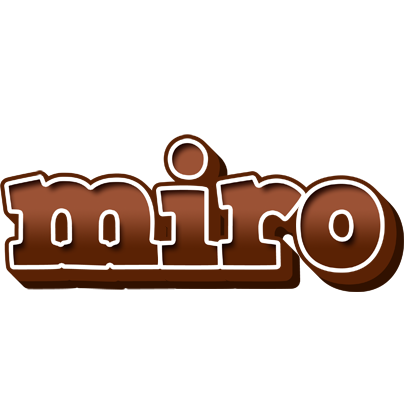 Miro brownie logo