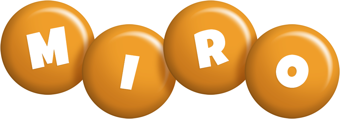 Miro candy-orange logo