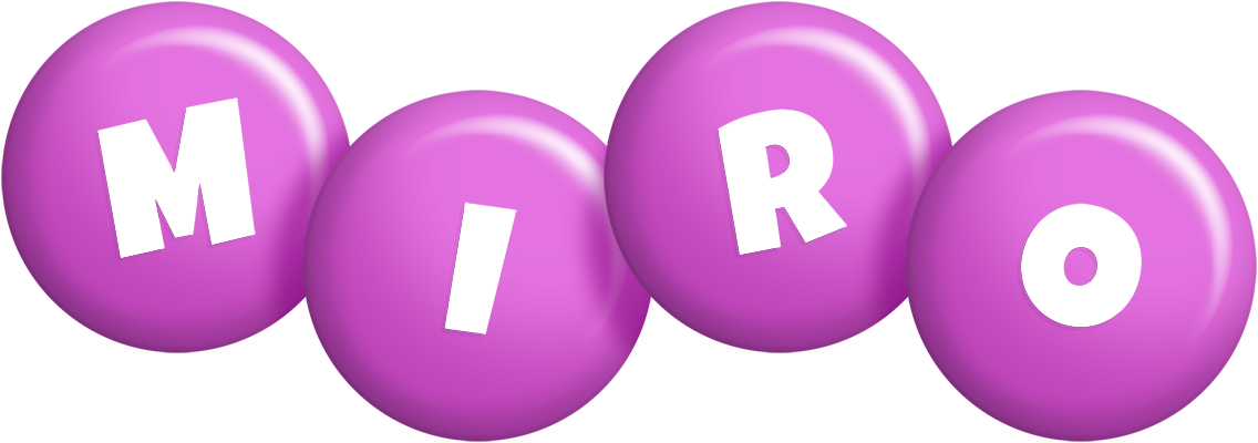 Miro candy-purple logo