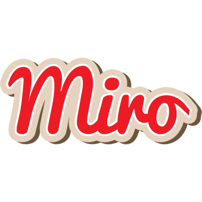 Miro chocolate logo