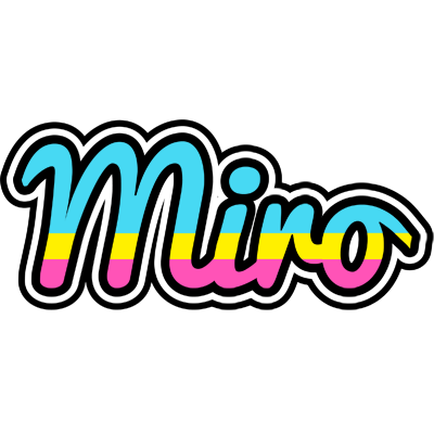Miro circus logo