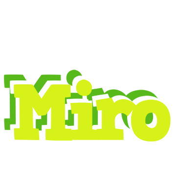 Miro citrus logo