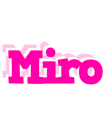 Miro dancing logo