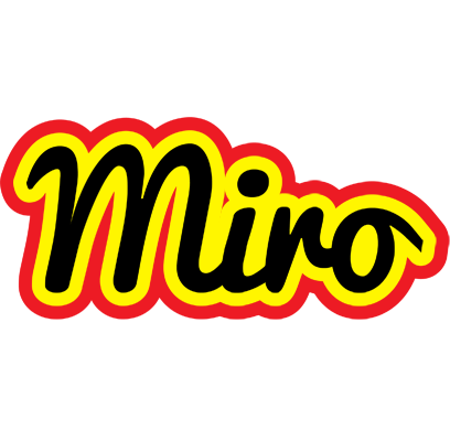 Miro flaming logo