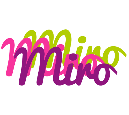 Miro flowers logo
