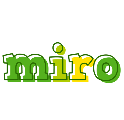 Miro juice logo