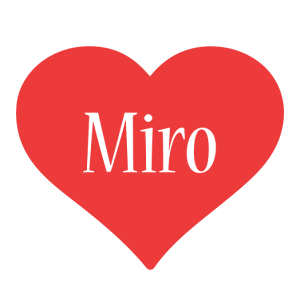 Miro love logo