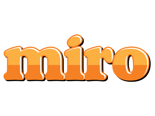 Miro orange logo