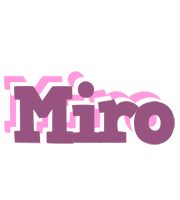 Miro relaxing logo