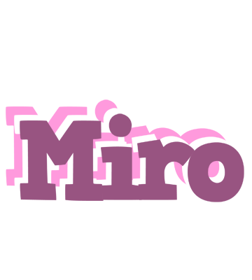 Miro relaxing logo