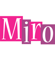 Miro whine logo