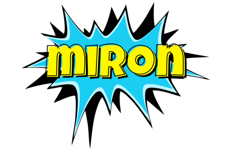 Miron amazing logo