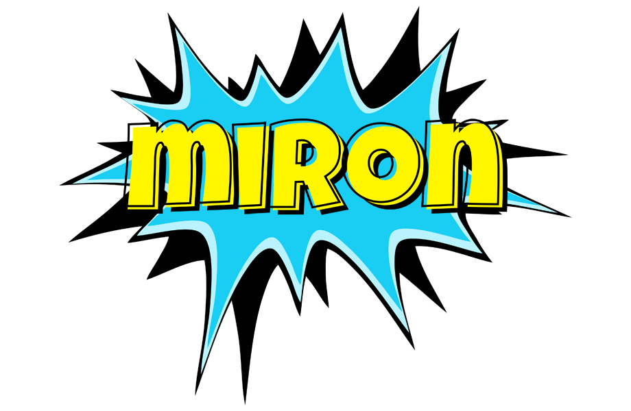Miron amazing logo