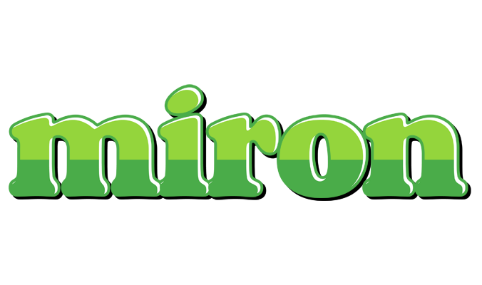 Miron apple logo