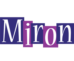 Miron autumn logo