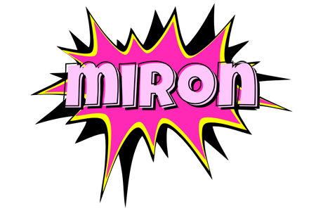 Miron badabing logo