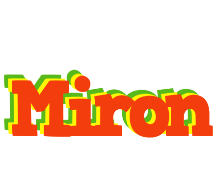 Miron bbq logo