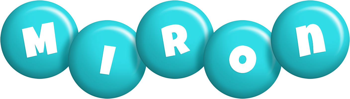 Miron candy-azur logo