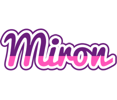 Miron cheerful logo