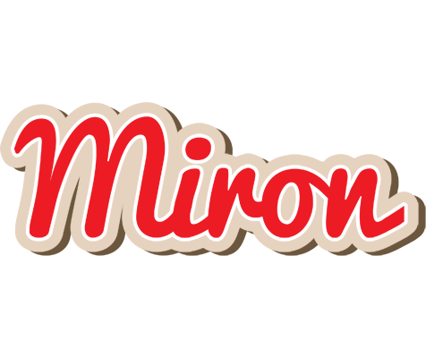Miron chocolate logo