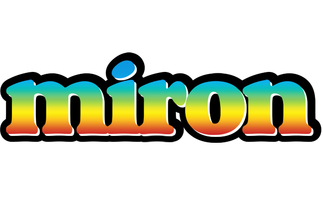 Miron color logo