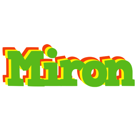 Miron crocodile logo