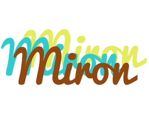 Miron cupcake logo