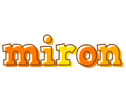 Miron desert logo