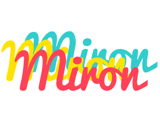 Miron disco logo